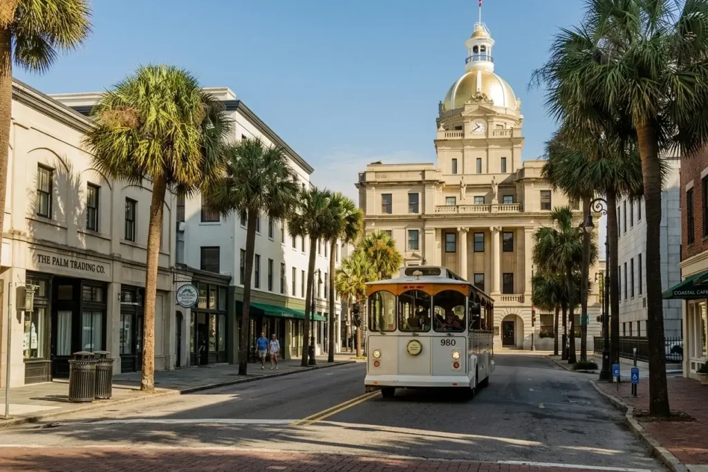 savannah historic district savannah georgia